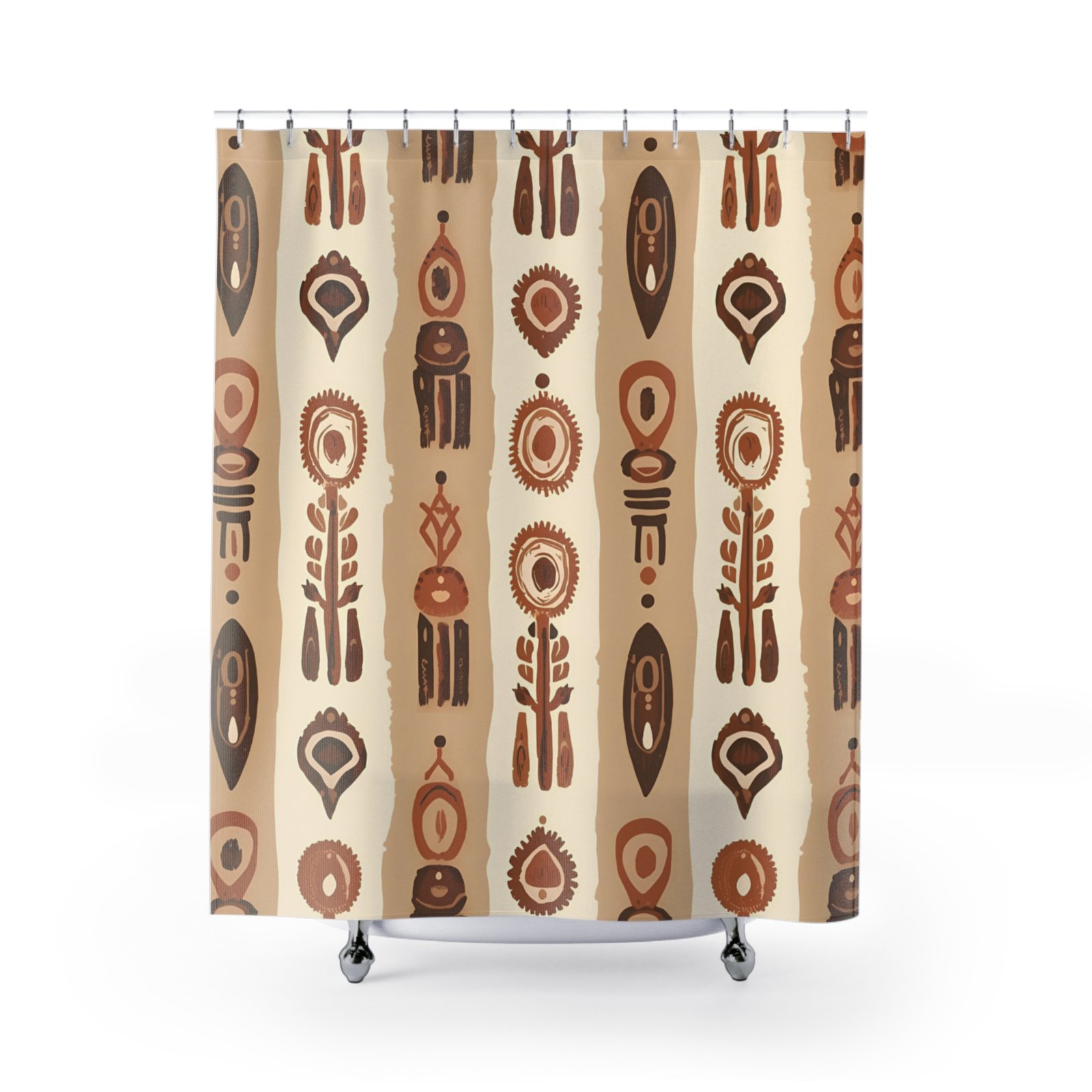 Savannah Symbols Shower Curtain