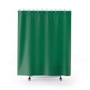 Emerald Glow Shower Curtain