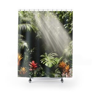 Tropical Oasis Shower Curtain