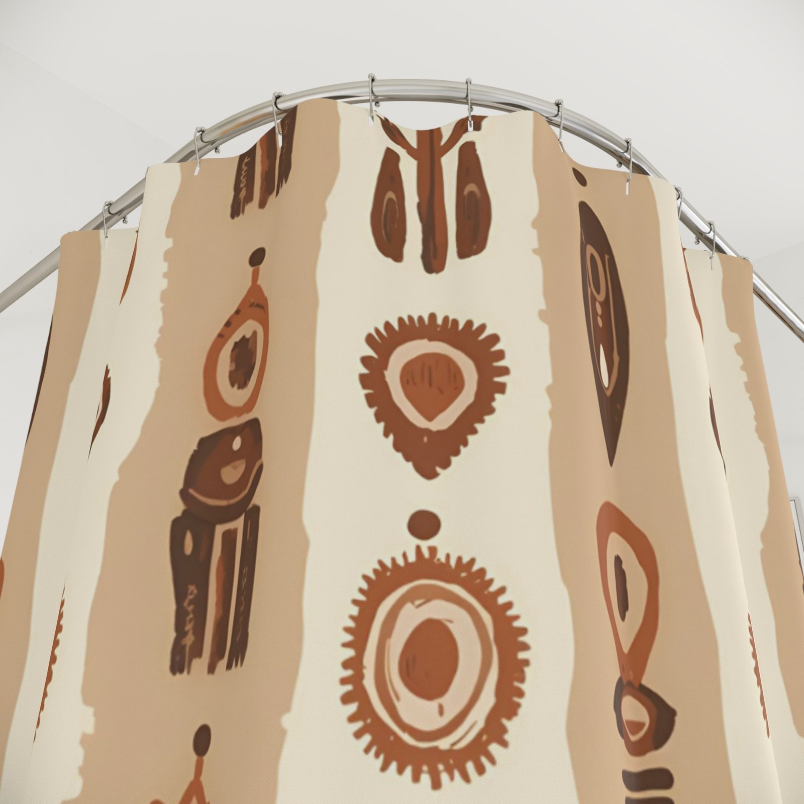 Savannah Symbols Shower Curtain - Image 2