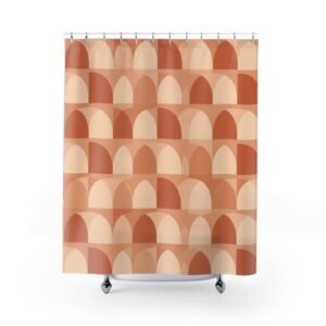 Modern Arches Harmony Geometric Shower Curtain