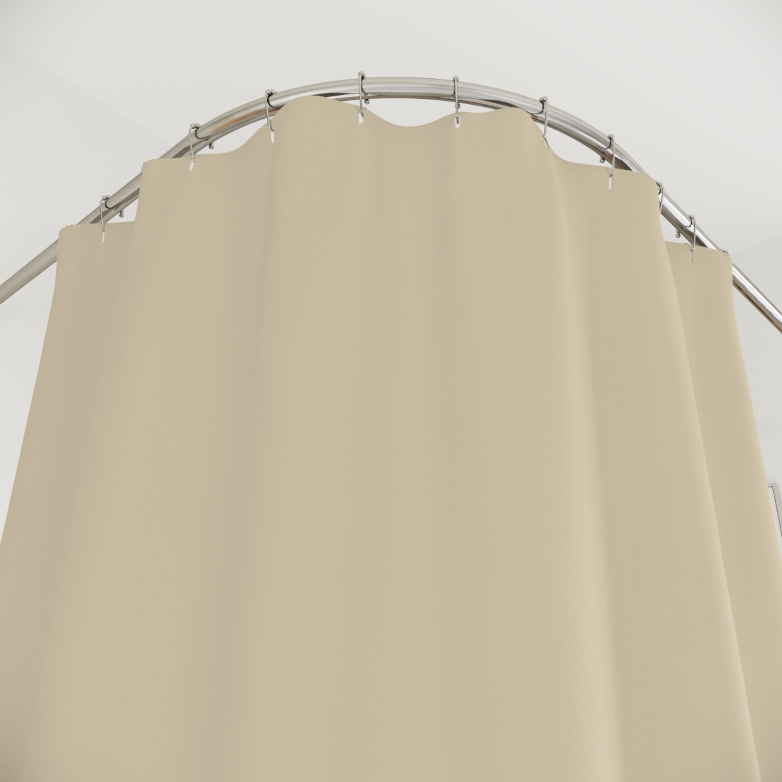 Soft Sandstone Shower Curtain - Image 2