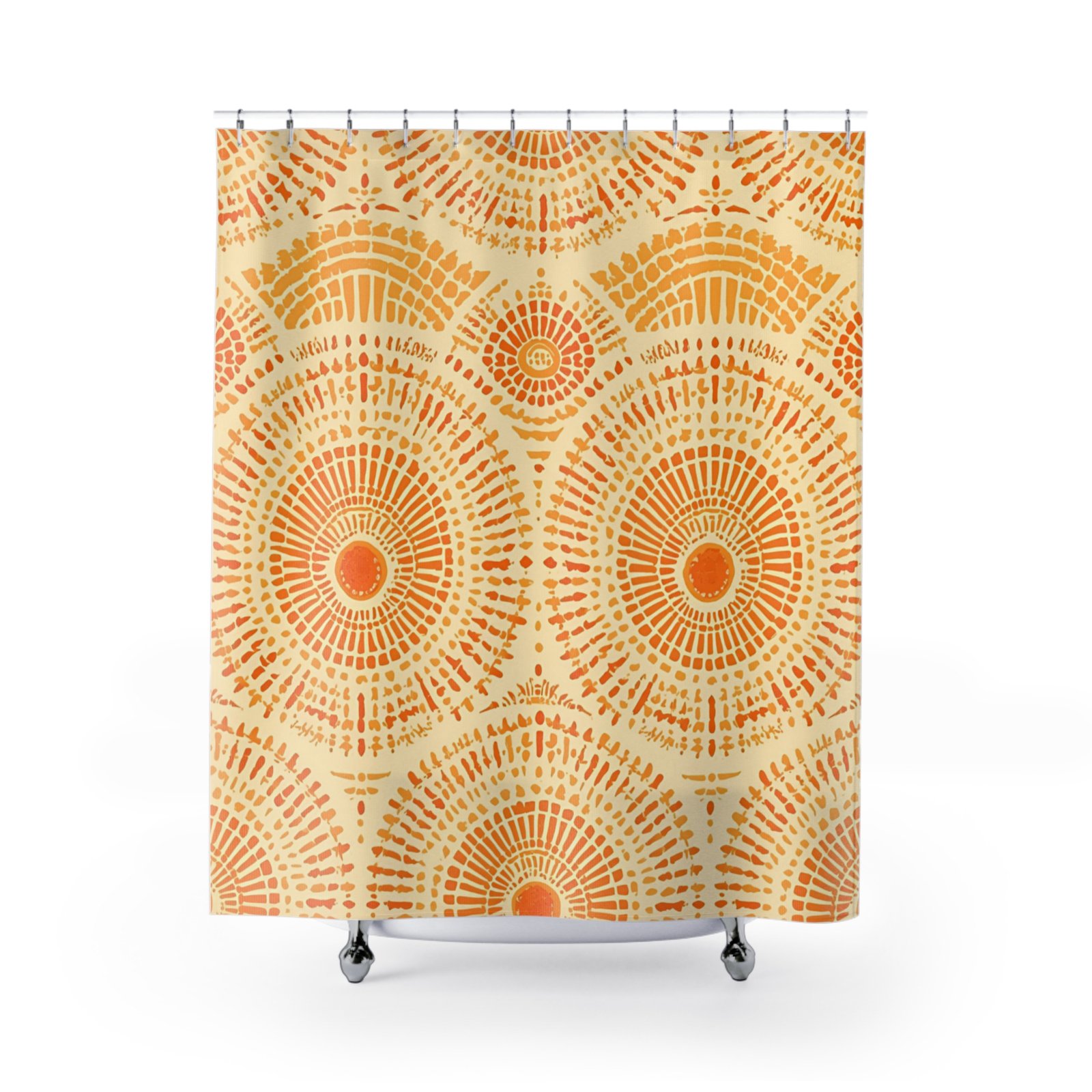Sun Path Tribal Shower Curtain