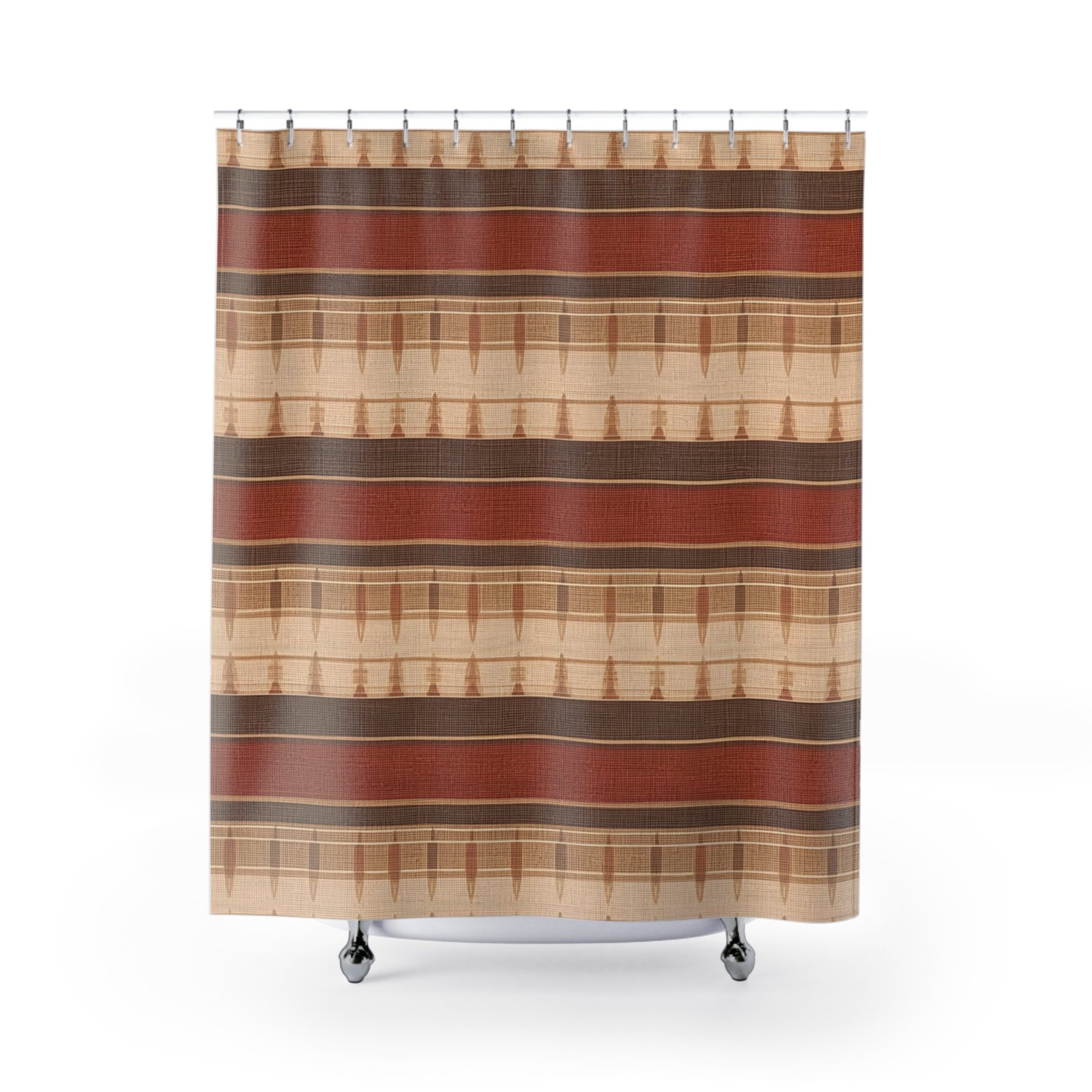 Nomad Trails Tribal Shower Curtain