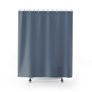 Slate Gray Shower Curtain