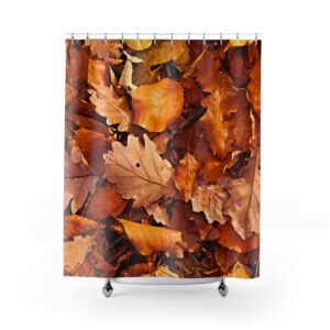 Autumn Forest Floor Serenity Shower Curtain