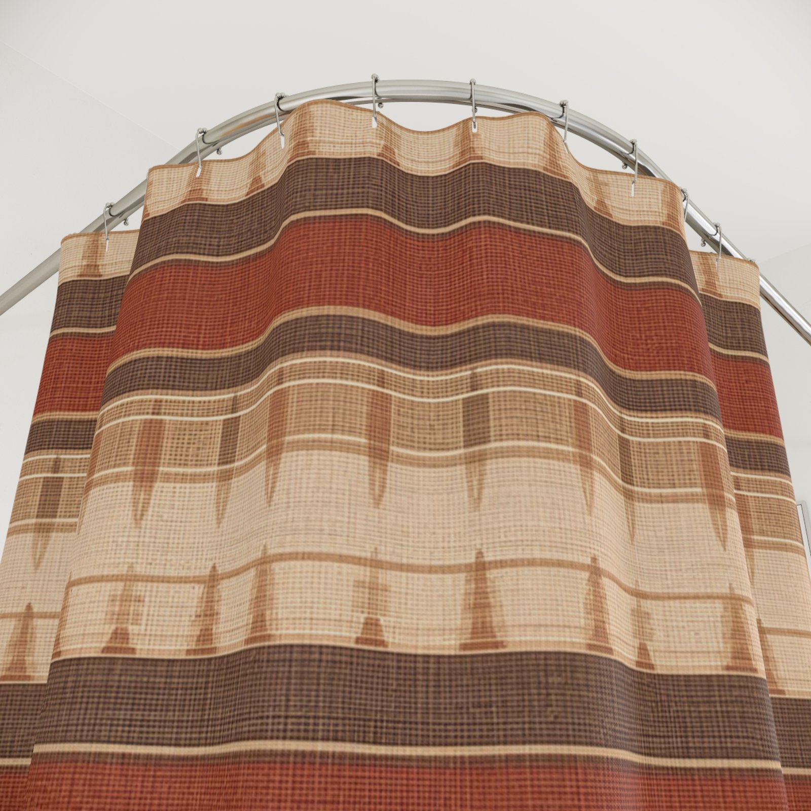 Nomad Trails Tribal Shower Curtain - Image 2